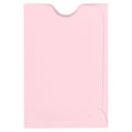 Luxpaper Credit Card Sleeves | 2 3/8' X 3 1/2' | Candy Pink | 80Lb. Text | 50 Qty