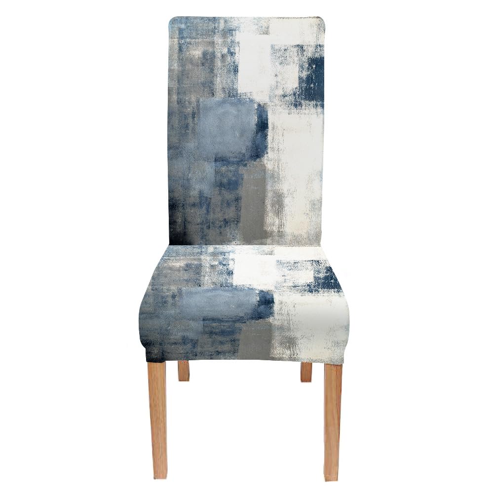 Capsceoll Dining Chair Cover Set Of 6 Removable Washable Parson Chair Covers For Dining Room Living Room Kitchen