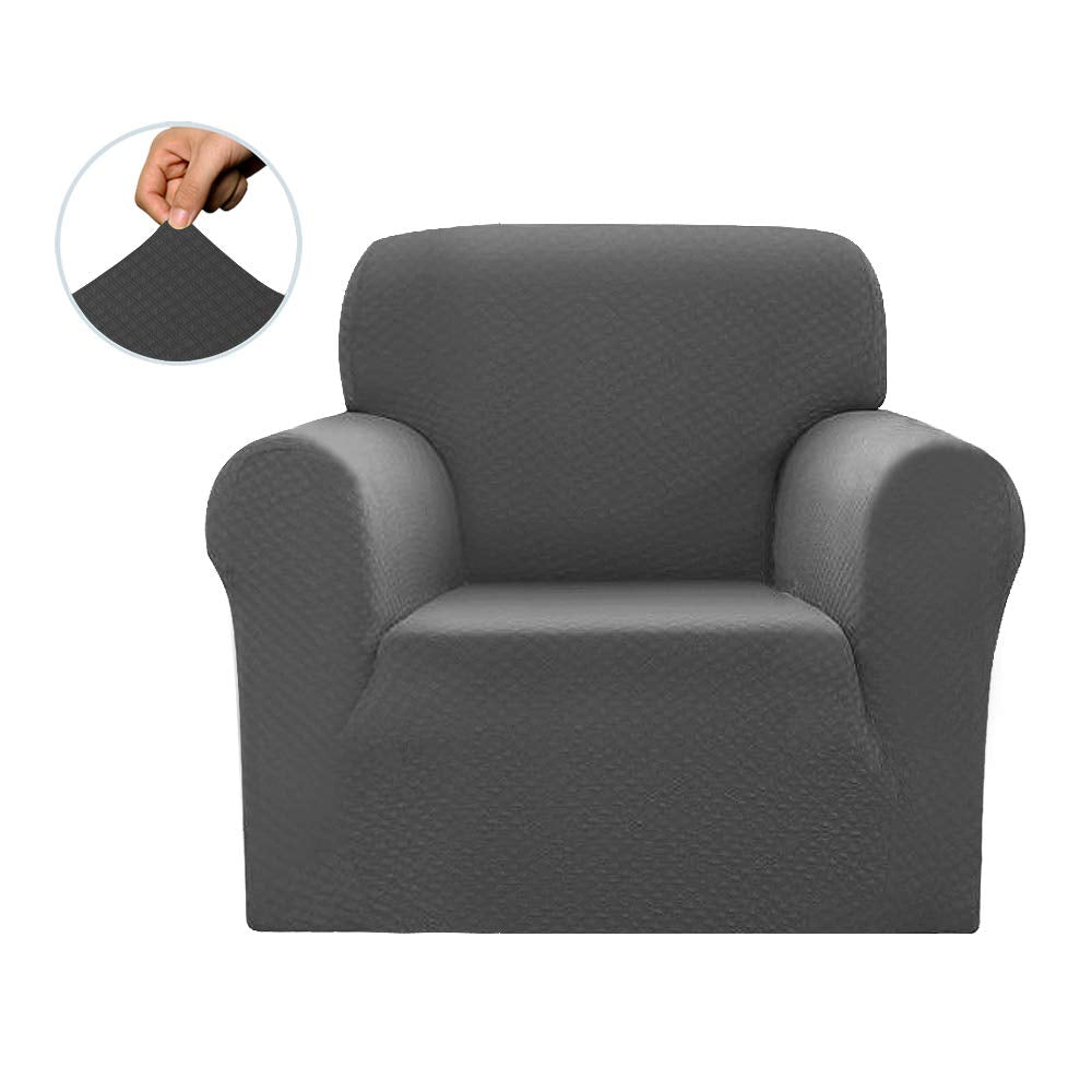 Sapphire Home 3-Piece Couch Cover Set, Sofa, Loveseat, And Arm Chair Slipcovers, Form Fit Stretch, Wrinkle Free, Furniture Prote