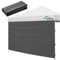 Acepic Instant Canopy Tent Sidewalls For 10X10 Ft Pop Up Canopy, 210D Polyester Waterproof, Grey(1Pcs Sidewall Only, Canopy Tent