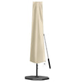 Okpow Patio Umbrella Cover For 7-11Ft Outdoor Umbrellas - 420D Waterproof Garden Market Umbrella Cover - Windproof Outside Paras