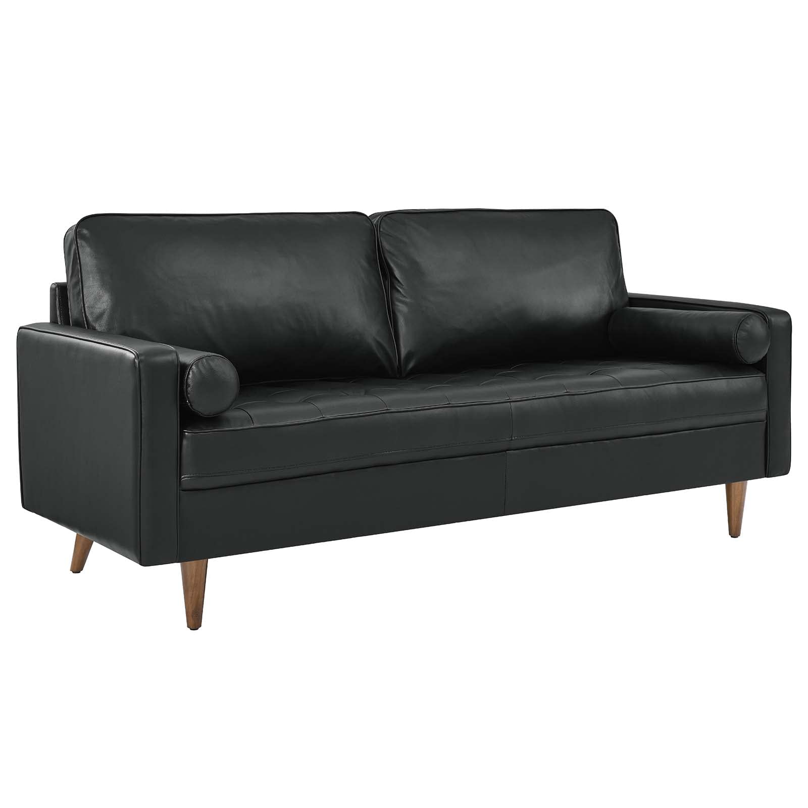 Modway Valour, 73&quot; Sofa, Black