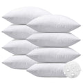 OTOSTAR 20 x 20 Inch Outdoor Pillow Inserts Pack of 8 Waterproof Throw Pillow Inserts Square Pillow Stuffers Decorative Sofa Pil