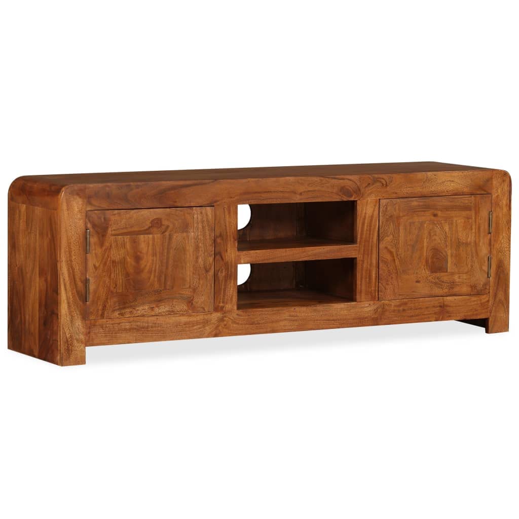 vidaXL Solid Wood Sheesham TV Cabinet