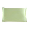 Uxcell 100% Charmeuse Pure Silk Pillowcase Pillow Case Cover For Hair & Skin 350Tc 19 Momme (1-Piece) Fruit Green Travel(14X20In