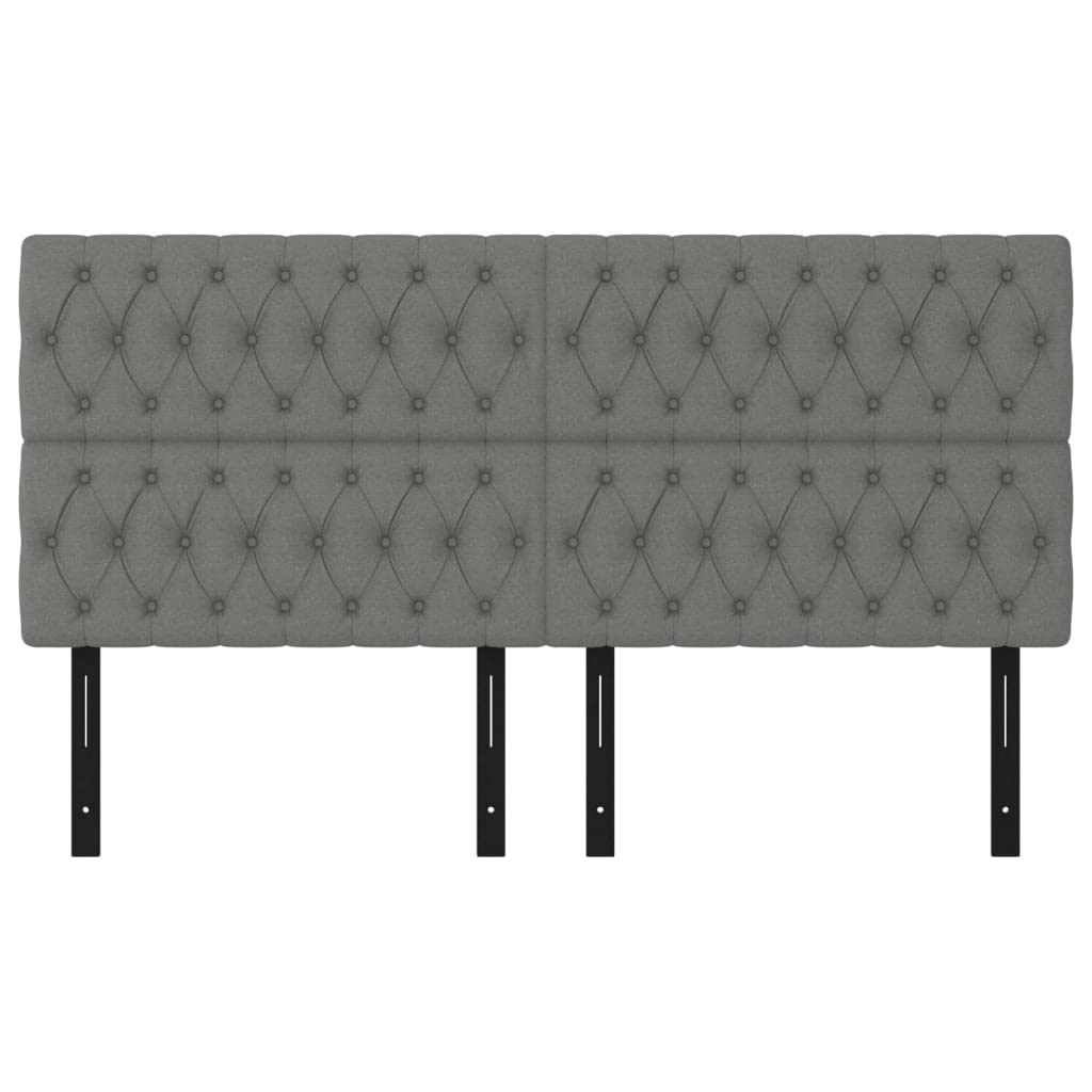 vidaXL 4 Pcs Upholstered Headboard