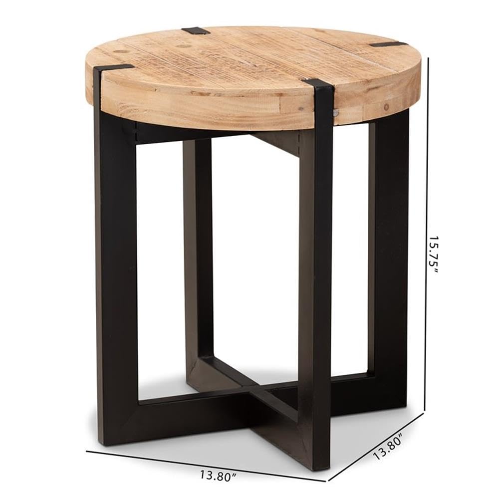 Baxton Studio Horace End Table - Thumbnail 4