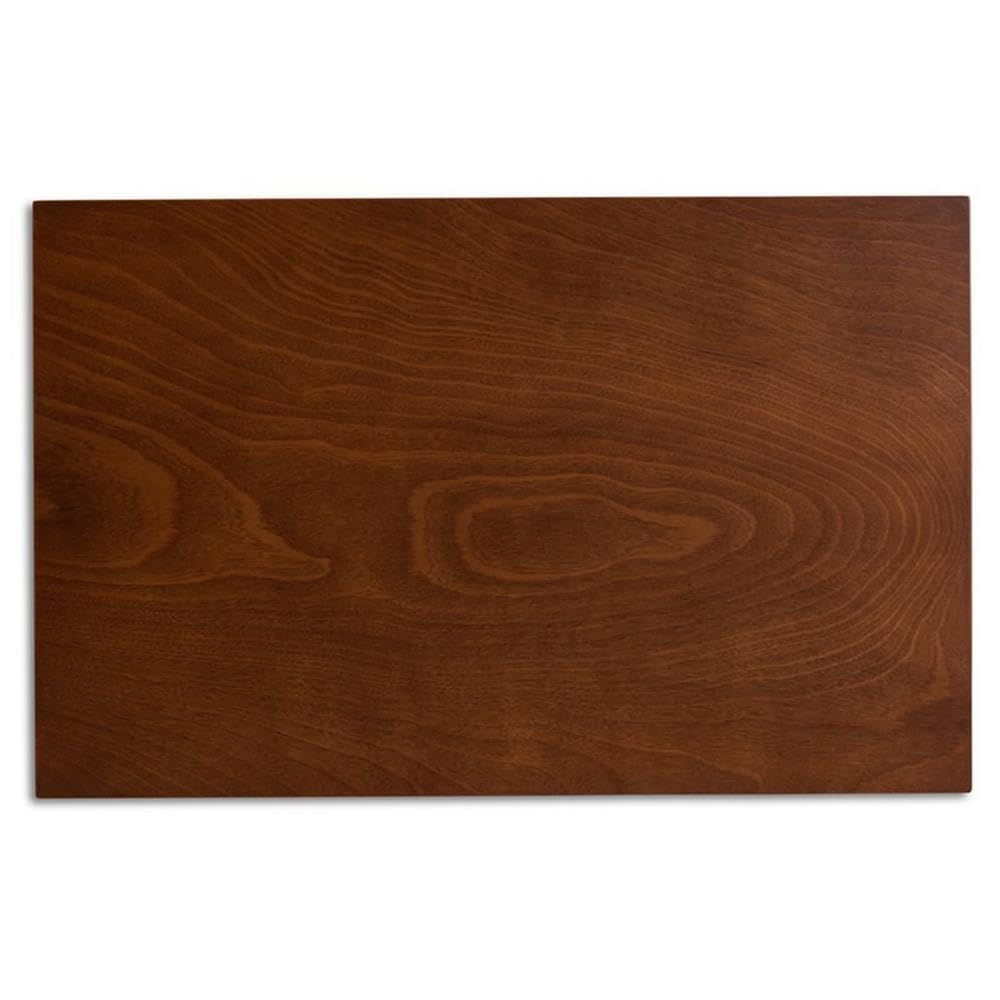 Baxton Studio Lanier Modern and Contemporary Grey Fabric Upholstered and Walnut Brown Finished Wood 5-Piece Dining Set