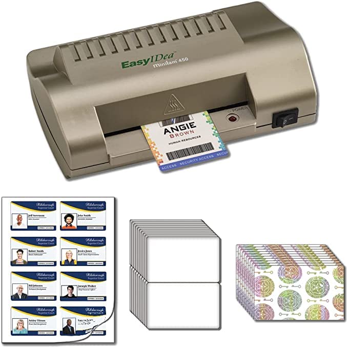 Complete Print @ Home Kit | Makes 10 Pvc Like Id Cards | For Inkjet Printers