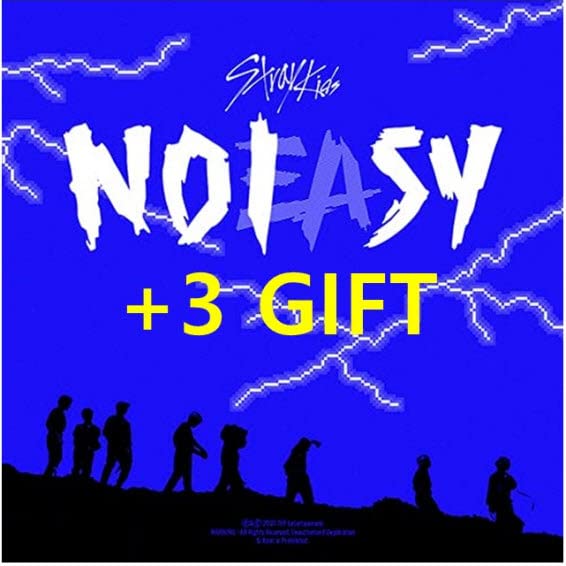 Stray Kids (3 Gift) Noeasy [Standard / Random Ver.]+Folded Poster[Random]+Love Affair'S Premium Face Mask+Extra Photocard (Rando