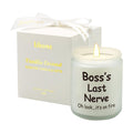 Lihome Boss Gifts for Women - Boss Day Gifts, Gifts for Boss, Natural Soy Wax Vanilla Coconut Candle(7oz)
