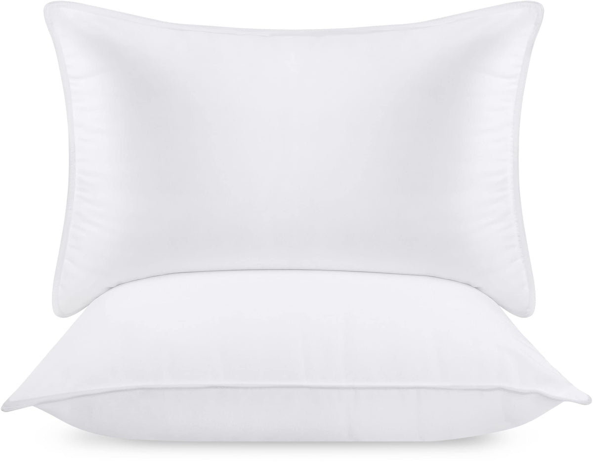 Utopia Bedding Bed Pillows For Sleeping (White), Queen Size, Set Of 6, Hotel Pillows, Cooling Pillows For Side, Back Or Stomach