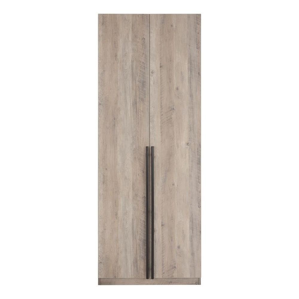 Manhattan Comfort Lee Modern Freestanding Closet 3.0 | SpaceSaving Design with 1 Hanging Rod, 3 Shoe Shelves & 1 Basic Shelf | 