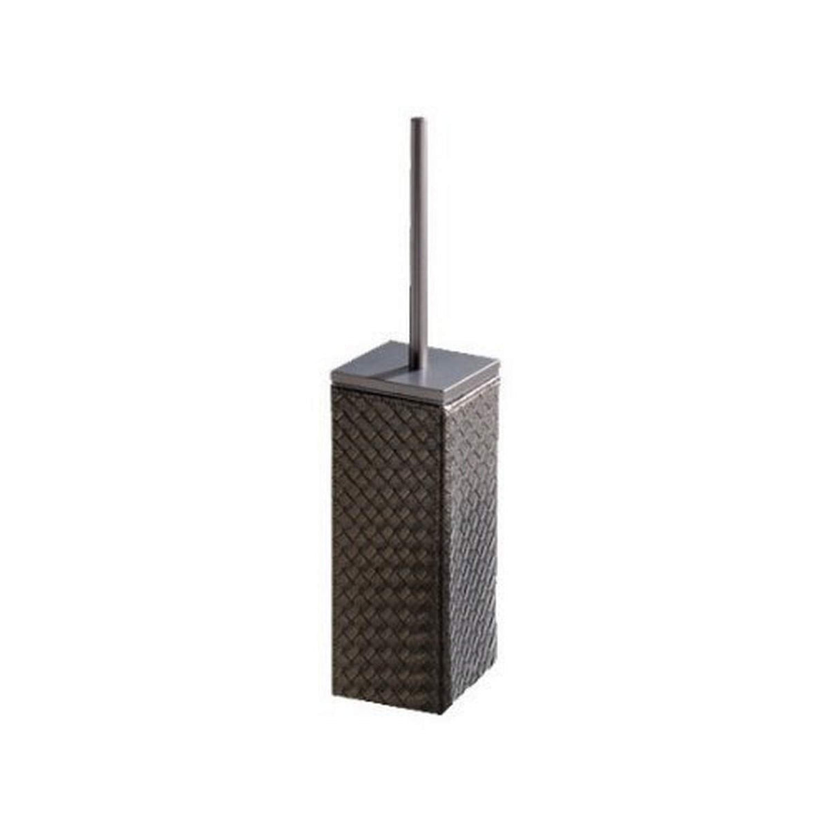 Gedy by Nameek's 6733-77 Gedy Toilet Brush, 1.8' L x 3.4' W, 3.4' x 3.4' x 16', Old Silver