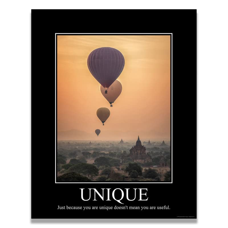 Unique Demotivational Poster Snarky Ironic Funny Sarcastic Office Wall Decor Art Print 11x14 Inches Unframed