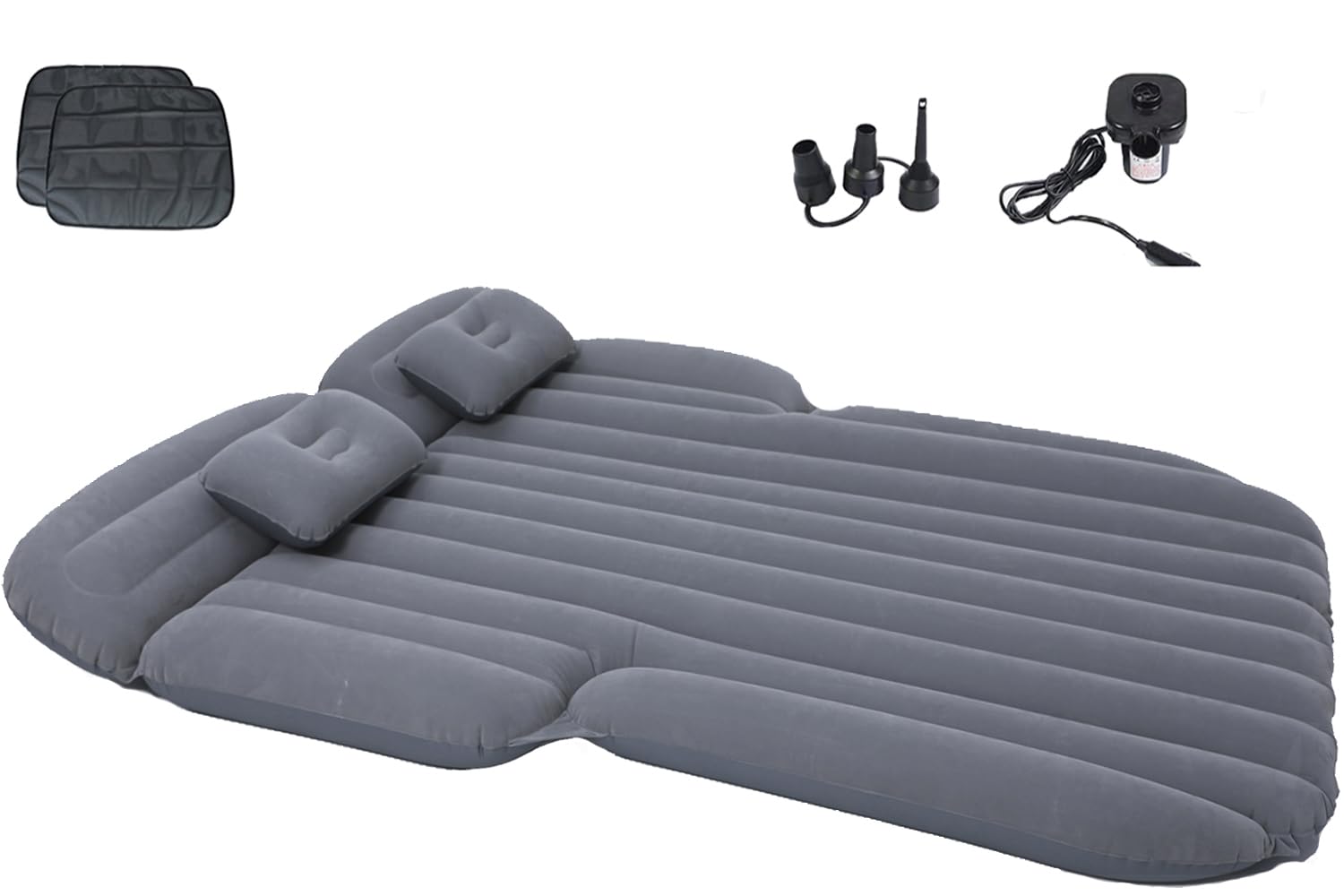 Onirii Inflatable Suv Air Mattress Thickened Car Travel Camping Air Mattress Blow Up Bed,Truck Mattress,Portable Car Sleeping Be