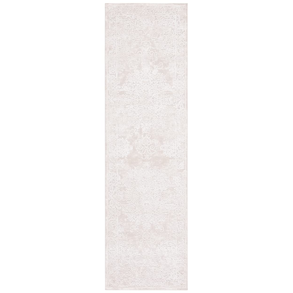 SAFAVIEH Reflection Collection Runner Rug - 2'3'' x 6', Creme & Ivory, Vintage Distressed Design, Non-Shedding & Easy Care, Idea