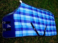 Challenger 62' Horse Cotton Sheet Blanket Rug Summer Spring Blue 5304