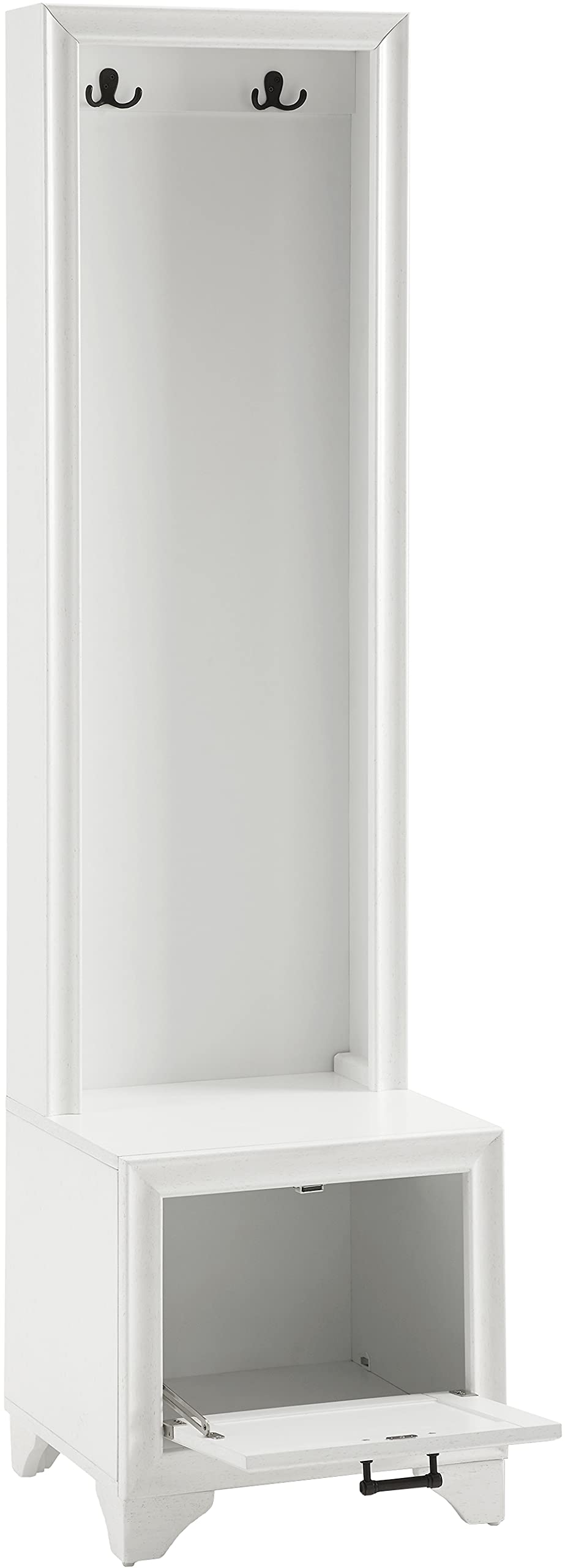 Crosley Furniture Cf6029-Wh Tara Hall Tree, Distressed White