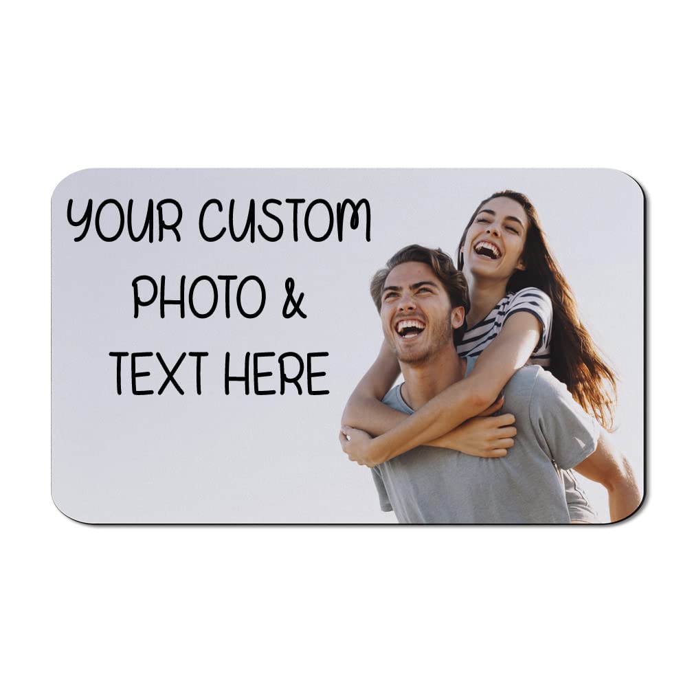Style In Print Mouse Pad Custom Personalized Photo Picture & Text Neoprene Office Supplies & Gaming Computer Desk Accessories Re