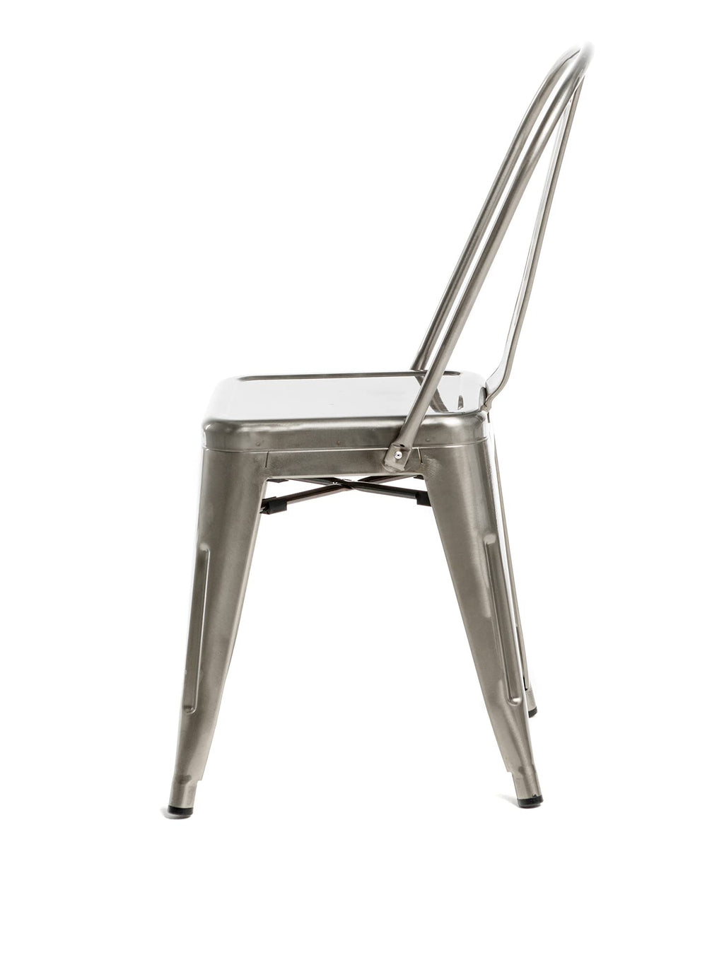 Commercial Seating Products Oscar Dining Chairs, Gun Metal