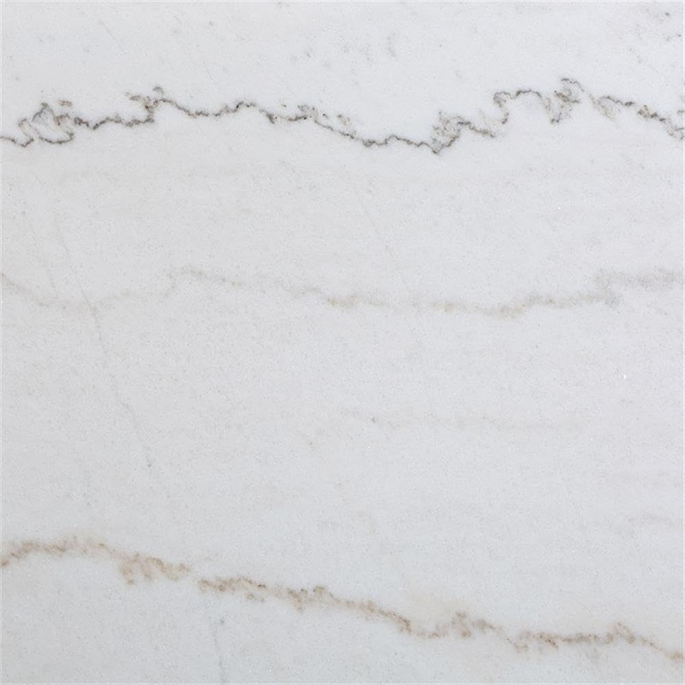 Coaster Home Furnishings Aldrich 5-Piece Counter Height Set Genuine White Marble Top and Dark Brown