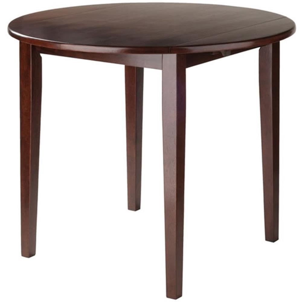 Winsome Clayton 3-Pc Set, Drop Leaf Table & 2 Chairs, Walnut