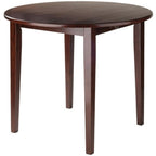 Winsome Clayton 3-Pc Set, Drop Leaf Table & 2 Chairs, Walnut