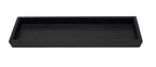 Black Wood Tray - Vanity, Bathroom Toilet Tank Tray, Countertop Organizer, Perfume or Jewelry Storage, Candles or DIY Decor Proj