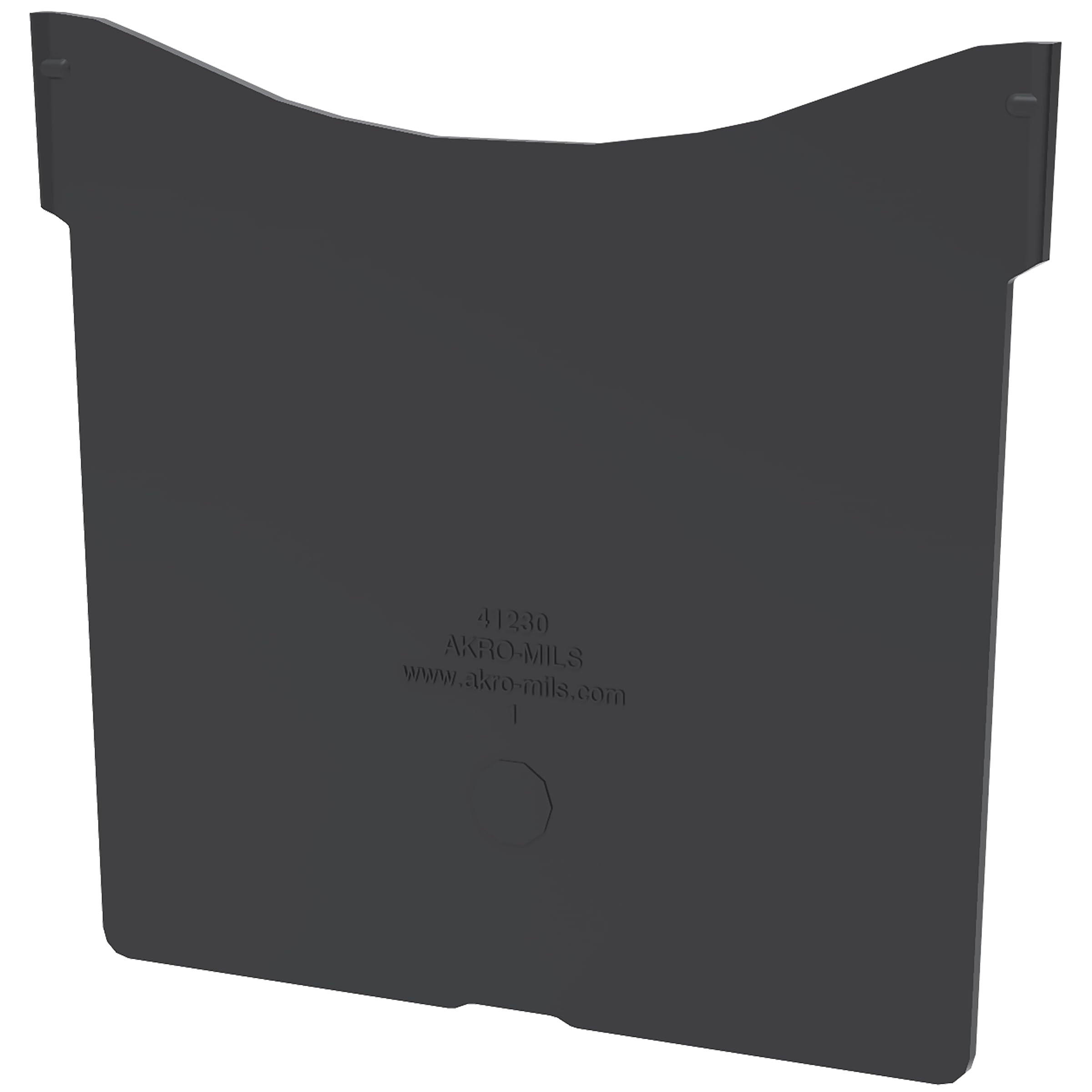Akro-Mils 41230 Crosswise Width Plastic Divider for 30230 AkroBin Storage Bins, Black, 6 Count (Pack of 1)