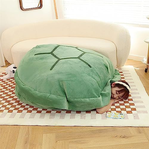 Ptaexcel Wearable Turtle Shell Pillow, 47.2In/120Cm Multifunctional Giant Wearable Turtle Shell Pillow, Removable Oversized Thro