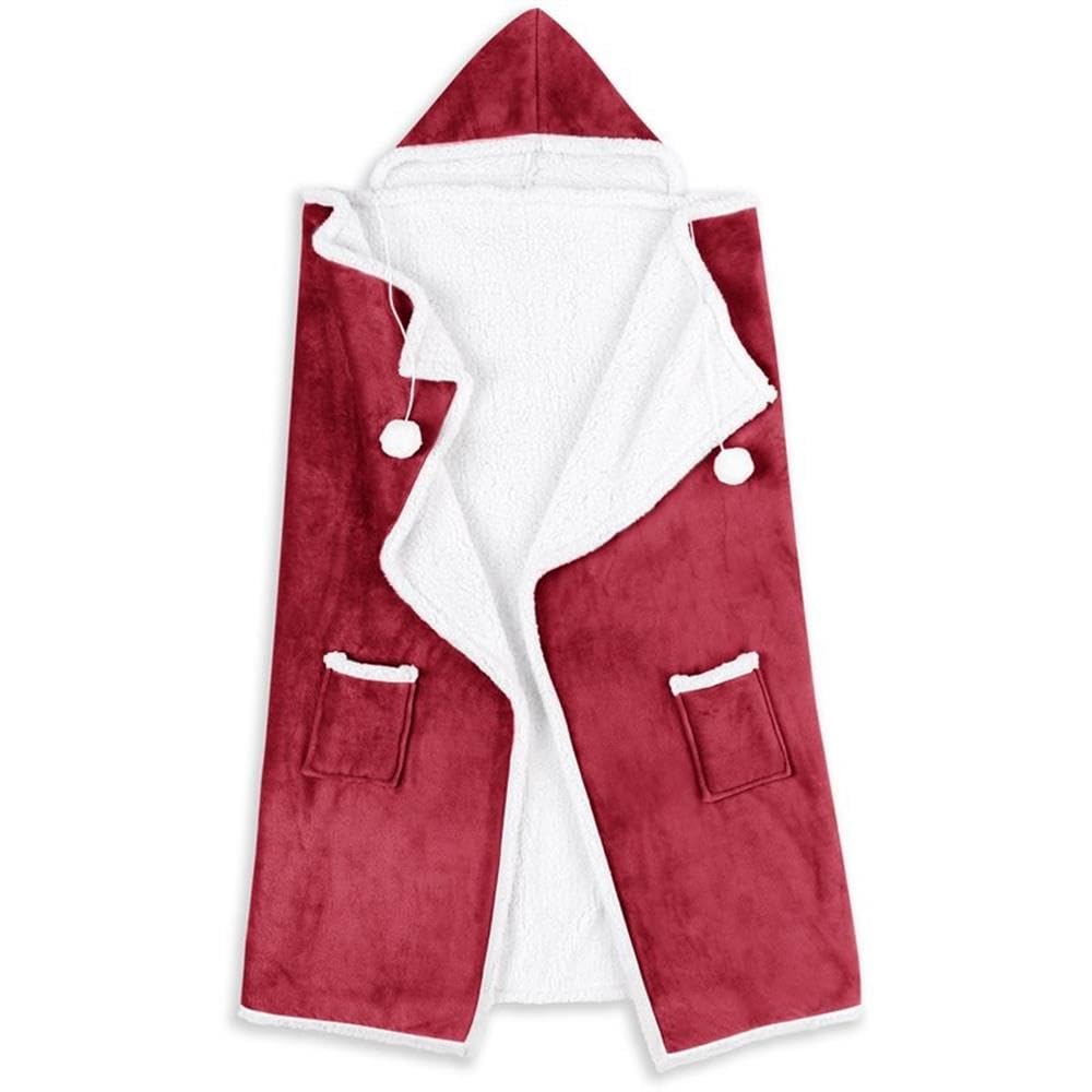 Safdie & Co. 65765.Ecz.11 Premium Wearable Hooded Adult Women And Men 71'X51'-Super Soft, Lightweight, Microplush, Cozy And Fu