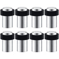 Door Stopper Stainless Steel Cylindrical Floor Door Stop 2.4' Pack Of 8