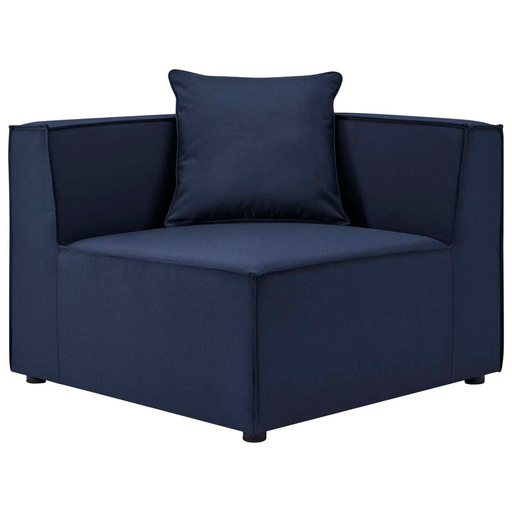 Modway Eei-4210-Nav Saybrook Outdoor Patio Upholstered Sectional Corner Chair, Navy