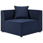 Modway Eei-4210-Nav Saybrook Outdoor Patio Upholstered Sectional Corner Chair, Navy
