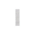 Safavieh Brentwood Collection Runner Rug - 2' x 20', Light Grey & Ivory, Medallion Distressed Design, Non-Shedding & Easy Care, 