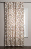Maison D' Hermine Curtain 100% Cotton Curtains 50 Inch X 96 Inch 1 Panel Easy Hanging With A Rod Pocket & Loop For Kitchen, Offi