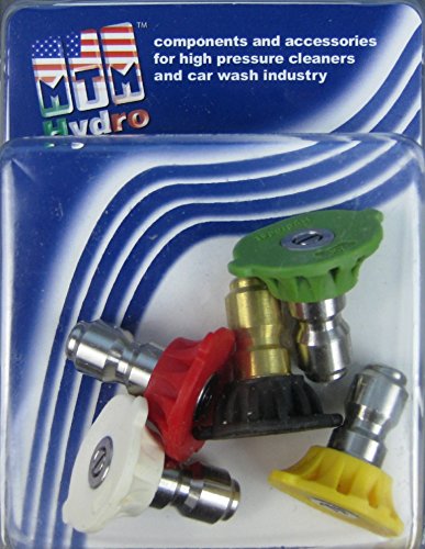Mtm Hydro 17.0171 Pressure Washer 4.0 Spray Tips 5 Pack