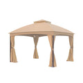 Garden Winds Replacement Canopy Top Cover Compatible with The Gazebo TPGAZ2303D TPGAZ2403-A-C - Riplock 350