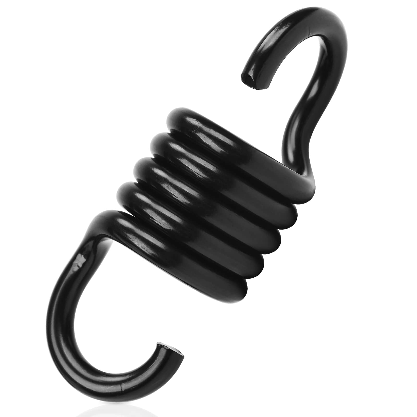 Hammock Spring Swing Hammoch Springs For Hanging Porch Chair 550Lbs Weight Capacity,Black