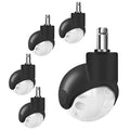 2' Ball Caster Wheels, Hirate 360 Degree Rotation Universal Ball Casters With Nylon Cover For Office Furniture Chairs Replaceme