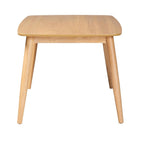 Baxton Studio Flora Wooden Dining Table, 35.4-inch D x 59.1-inch W, Natural Oak (234-13283-HIT)
