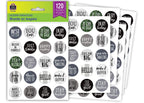 Teacher Created Resources Modern Farmhouse Words To Inspire Planner Stickers, Pack Of 120