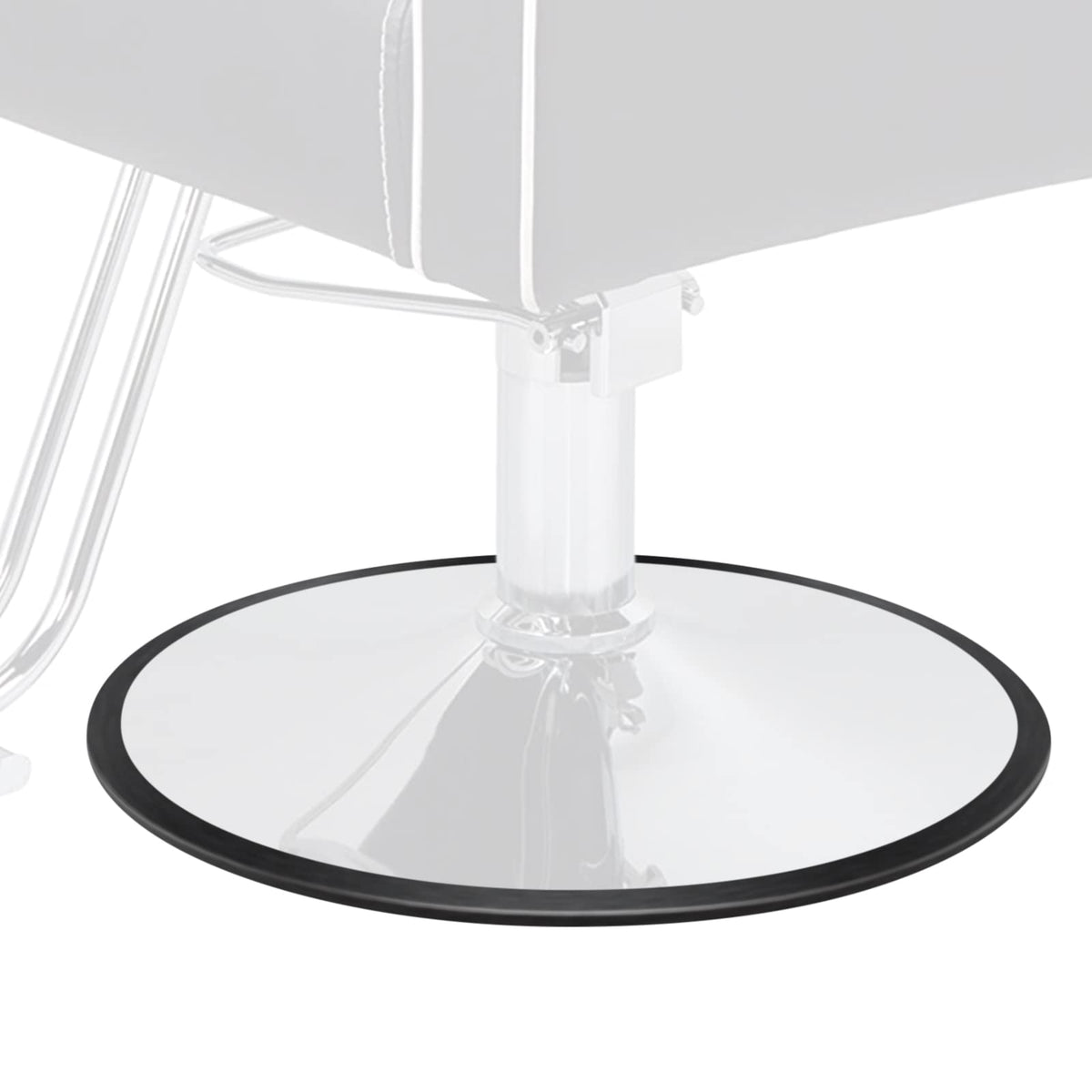 Noverlife 22.8 inch/ 58cm Salon Equipment Floor Protective Rubber, Barber Salon Styling Chair Hydraulic Base Ring Gasket for Pro