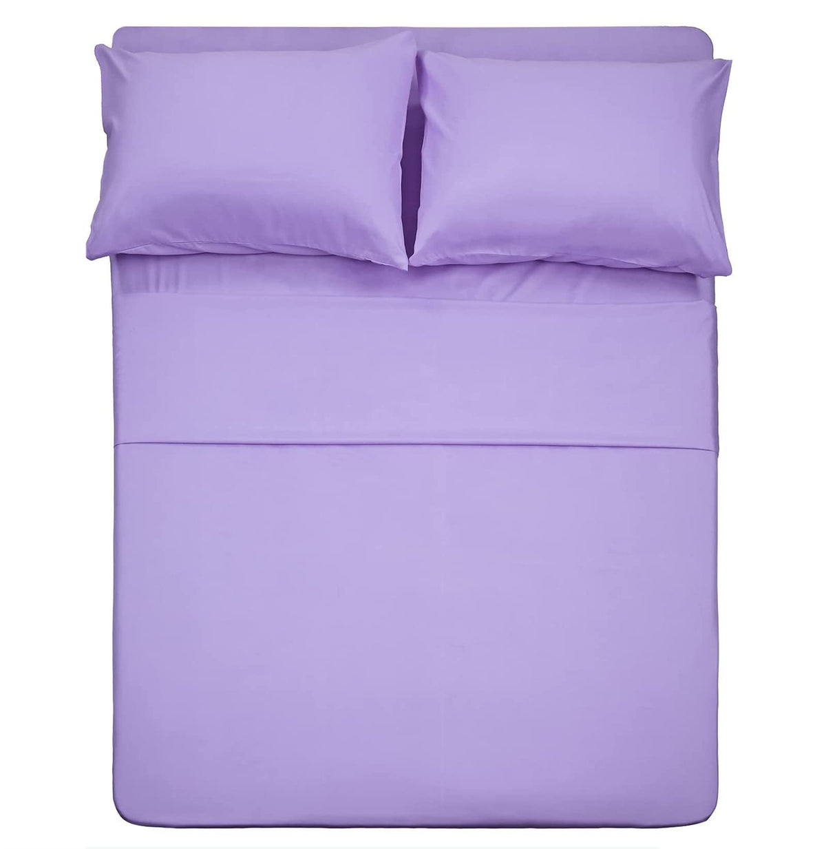 Twin Xl Sheets Set 4 Piece Extra Soft Cooling Bed Sheets - Hotel Luxury 1800 Bedding Sheets & Pillowcases - 1 Flat Sheet,1 Fitte