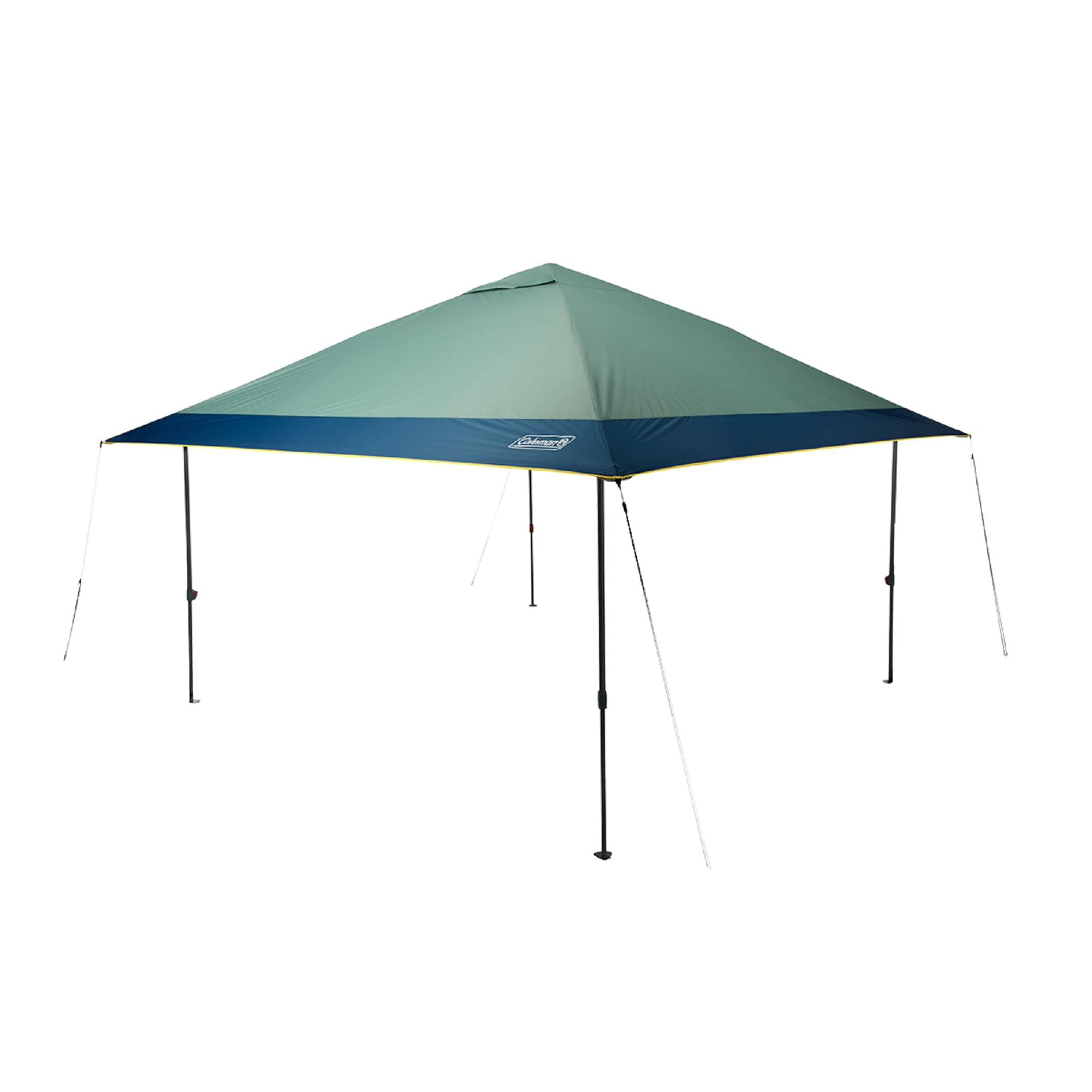 Coleman Oasis Instant Pop-Up Canopy Tent with Side Wall Attachment, 13x13ft Portable Shelter with Simple Setup & Takedown, Wheel