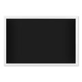 U Brands Magnetic Chalkboard, 30 'X20 ', White Wood Style Frame, Premium Matte Surface