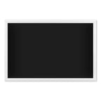 U Brands Magnetic Chalkboard, 30 'X20 ', White Wood Style Frame, Premium Matte Surface