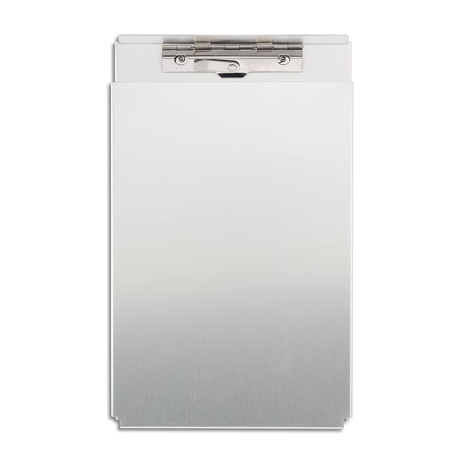 Staples 1828056 Aluminum Clipboard Memo Silver 10-Inch X 6-1/4-Inch X 1-1/8-Inch
