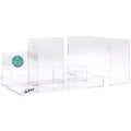 Pbf Acrylic Desk Organizer | 5-Piece Modular Clear Acrylic Pen Holder For Desk | Clear Pencil Holder | Acrylic Paper Tray | Pen